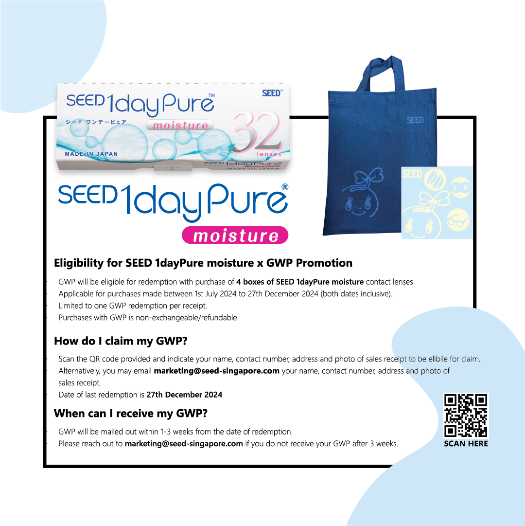 SEED Q3 Promotion Singapore